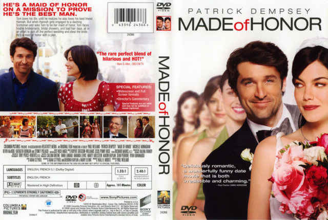 Huluで洋画 近距離恋愛 Made Of Honor を見たからレビューするよ うめぶろ